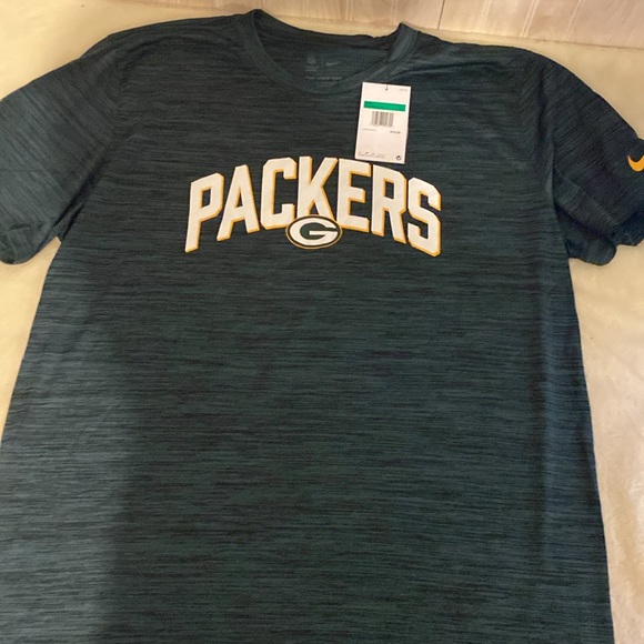 NIKE GREEN BAY PACKERS NFL DRI-FIT NWT - Picture 1 of 8